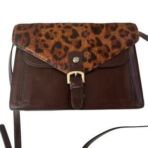 Patricia Nash ladies shoulder, crossbody bag, animal hair and leather
